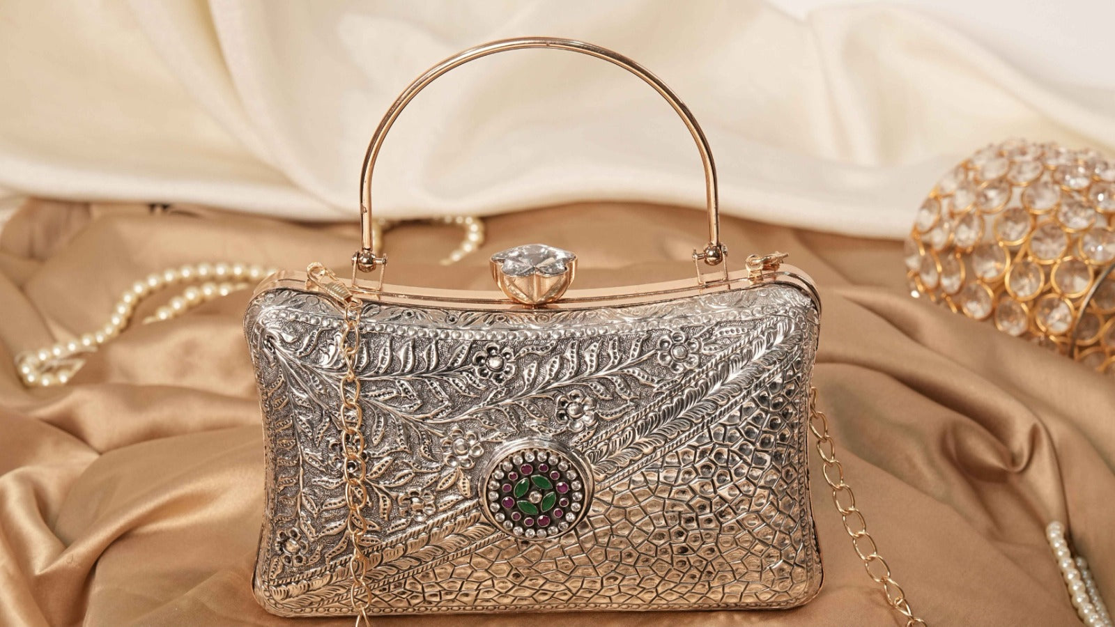 Silver Clutches/Purses