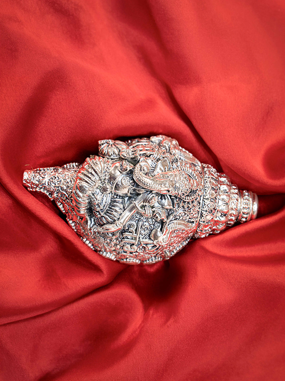 Silver Ganesh Shankh
