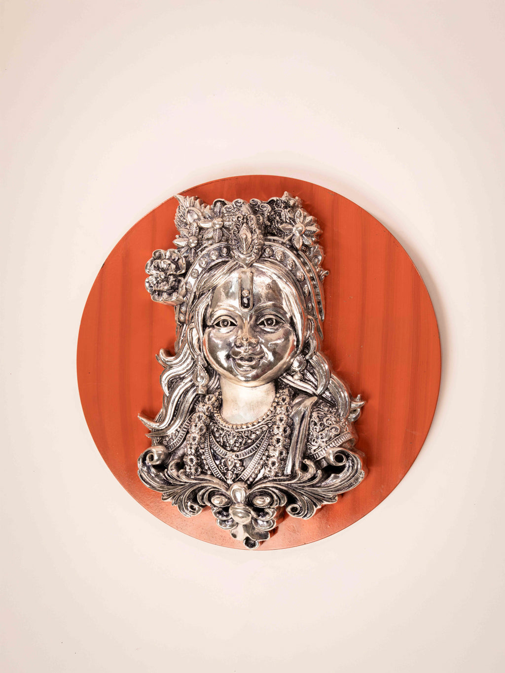 Silver Bal Krishna Big Size