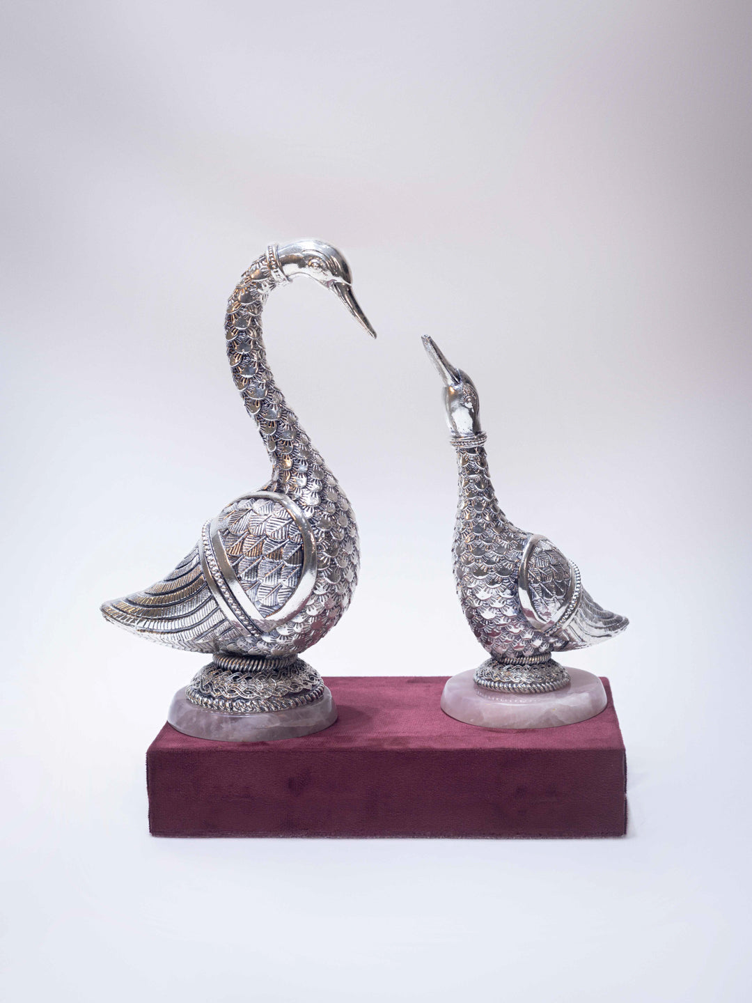 Silver Swan (Pair)